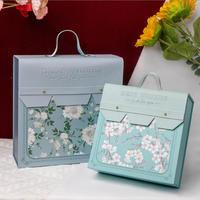 Vente en gros Boîte-cadeau de valise en papier réutilisable personnalisée haut de gamme pour enfants