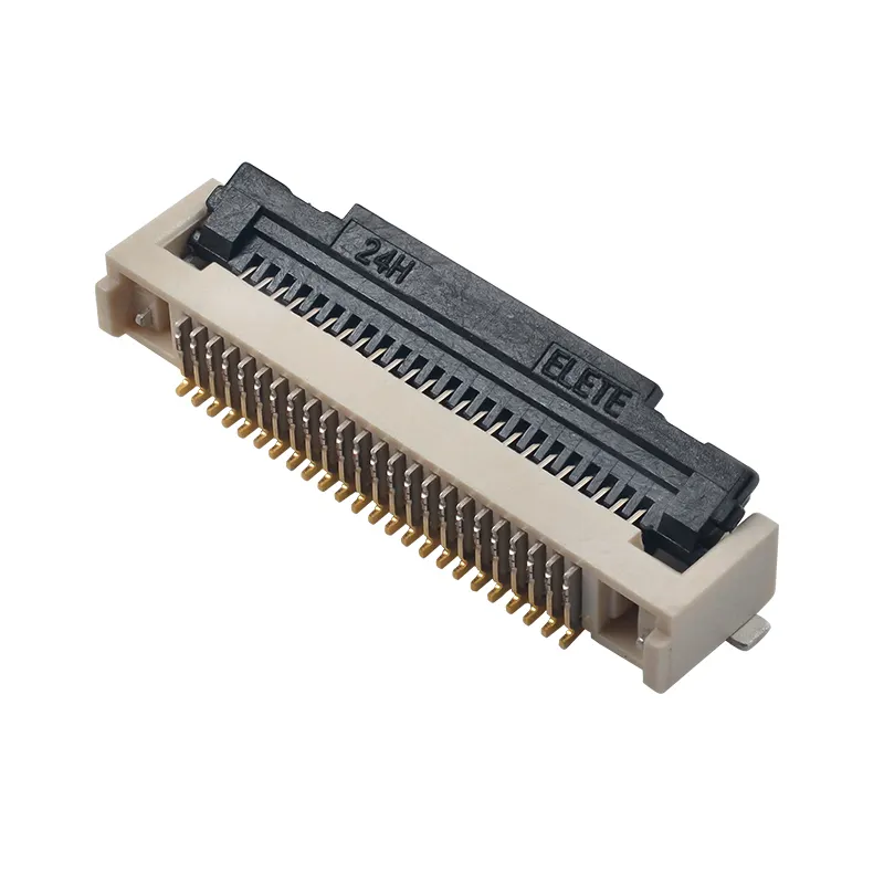 MOLEX 505110 Easy-On FFC/FPCコネクタ、0.50mmピッチ直角、下部コンタクト