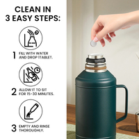 Tablettes effervescentes pour bouteilles d'eau, best-sellers, éliminent le calcaire et les odeurs pour les tasses et gobelets de voyage