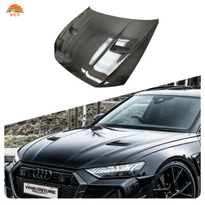 Accessoires de voiture en fibre de carbone sèche Mansori Msy Style, systèmes de carrosserie automobile, capot pour Audi <span class=keywords><strong>RS6</strong></span> C8 Type 5G 2019-2023 - Product Image 1
