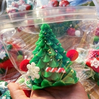 AgentChristmas Pinch Music Tree Snowman Rubber Decompression Squishy Toy