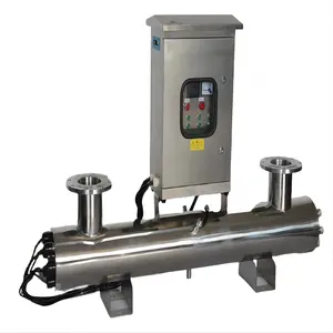 Stainless Steel Water Filter Chamber 316SS Availableon With Lamp Operation Indicators Drinking Water