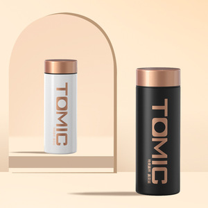 ขวดน้ำเก็บความร้อนโทมิคผนังสองชั้นสแตนเลสสตีลน้ำหนักเบาพกพาสะดวกสำหรับใช้ในชีวิตประจำวัน - Product Image 3