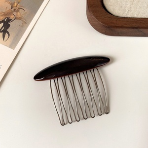 Pinza de Pelo Elegante de Acetato Engrosado Hecha a Mano, Herramienta de Organización de Alta Gama para Uso Invertido en la Parte Trasera de la Cabeza para Mujer - Product Image 2