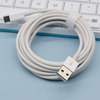 Kabel Pengisian Daya Nirkabel PVC 100W Tahan Lama dengan Pengisian Cepat Micro USB dan Sinkronisasi Data untuk Ponsel, Tablet, dan Perangkat Android