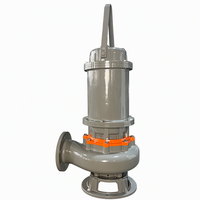Pompe submersible WQ pour eaux usées 11 kW, 55 m de hauteur de refoulement, pompe de drainage pour eaux sales