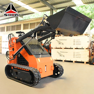 High Quality New Design Mini <strong>Skid</strong> Steer <strong>Loader</strong> 700kg 800kg <strong>Skid</strong> Steer Crawler <strong>Loader</strong> 16.8 Kw <strong>Loader</strong> With Attachment - Product Image 1