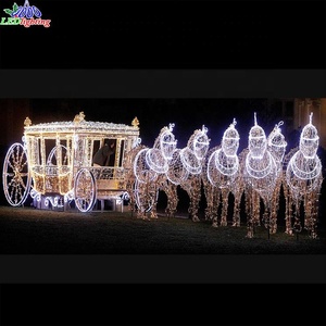 سندريلا الجميلة لليقطين من أجل الزفاف وتزيين أعياد الميلاد في الأماكن الخارجية - Product Image 5