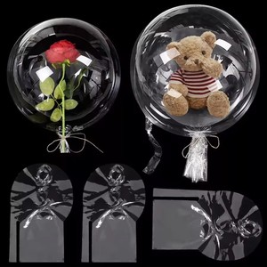 <span class=keywords><strong>30</strong></span> pollici trasparente Bobo palloncino con bocca larga 20cm regalo palloncino con palloncino a forma di palloncino - Product Image 2