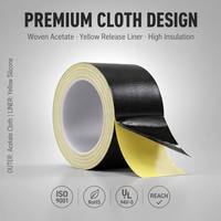 Papier de support en tissu acétate de qualité ingénierie OEM personnalisé, épaisseur 0,15 mm, pour l'électronique et les câbles automobiles