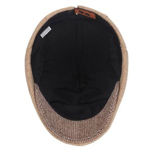 หมวกเบเร่ต์สไตล์อังกฤษเรียบง่ายแฟชั่นฤดูใบไม้ร่วงฤดูหนาวคอลเลคชั่นใหม่ปี 2025 สำหรับผู้ชายและผู้หญิง - Product Image 3