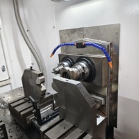 Máquina CNC de Fresado de Extremos Autocentrante Hidráulica XY820 - Herramienta de Procesamiento de Piezas de Eje con Sujeción Automática