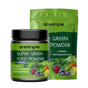 OEM Super Greens, Polvo de Fibra Dietética, Suplementos Herbales para el Apoyo Inmunológico, Superalimento para Adultos, Polvo Verde Mixto - Product Image 3