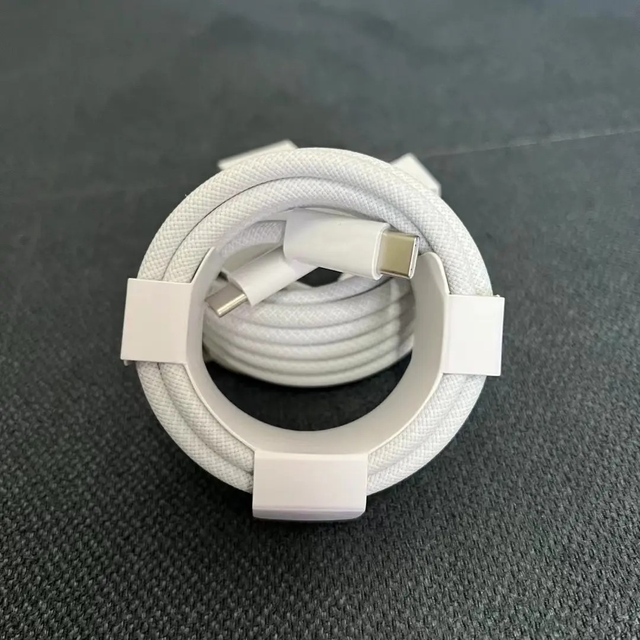 Hot Sale 240W USB-C Braided Cable Fast Charging 2m Type-C for iPhone 15 Pro Max iPad MacBook Air & Camera with Data Transfer
