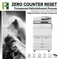 Peralatan Kantor REOEP Printer Scanner A3 All-in-One Bekas IR ADV 6555 6565 6575 Mesin Fotokopi Mono Copy