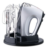 Mixeur Électrique Portable 800W Haute Efficacité, Batteur à Main en Acier Inoxydable pour Cuisine, Fouet à Œufs, Crochet Pétrisseur