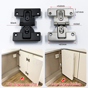 Bisagra Moderna de Acero Inoxidable de 35mm para Muebles, Cierre Suave de 180 Grados, Bisagra de Mortaja Completa para Puerta de Cocina, Grosor de 1.2mm - Product Image 5
