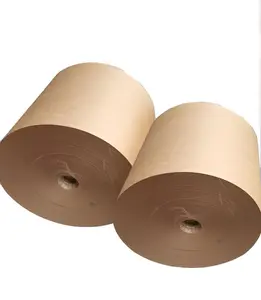 Hot Sale Custom PLA PE Coated Kraft Paper Roll Virgin Wood Pulp Craft Paper for Coffee Cup Offset Printing Compatible Food Use