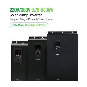 Système d'irrigation agricole CKMINE 90KW 380V Pompe solaire hors réseau MPPT VFD 121HP Variateur de fréquence - Product Image 2