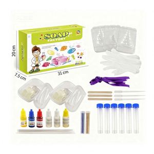 Kit de laboratoire éducatif STEM DIY pour enfants : Expériences de chimie sûres, apprentissage pratique, jouet et boîte d'activités ludiques et éclaircissantes - Product Image 3