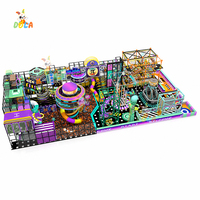 Dola Columpio Interior Interactivo, Atracción de Emoción, Centro de Entretenimiento Familiar, Pista de Obstáculos Ninja, Parque de Aventuras Modelo Interior