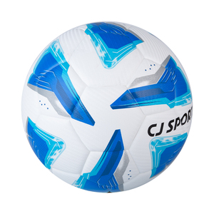 Nuevo Top CJ Sports tamaño 5 balón de fútbol modelo CJSL301 PU Unión térmica Vietnam duradero 410-450g Partido Azul de alta calidad - Product Image 3