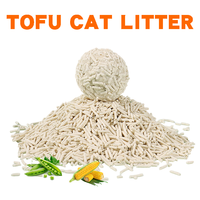 Usine Vente Saveurs Personnalisées Litière Pour Chat Propre Kitty Sable OEM Bande Tofu Litière Pour Chat Accessoire
