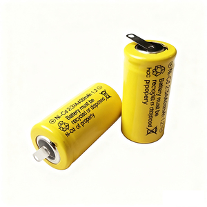 <span class=keywords><strong>Ni</strong></span> <span class=keywords><strong>Cd</strong></span> 2/3AA 400mAh batteria ricaricabile per rasoi elettrici pelucchi tagliacapelli naso capelli con linguetta di saldatura - Product Image 1