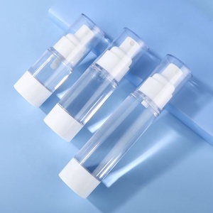 2026 <b>Plastic</b> Lotion Cosmetic Containers Packaging Airless Pump Action Cream <b>Bottle</b> Family 50ml Luxury - Product Image 6
