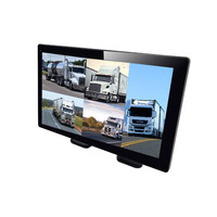 Système de sécurité pour camion Wemaer avec écran tactile 10,1 pouces, enregistreur DVR AHD 5 canaux 1080P et caméra de recul étanche avec vision nocturne