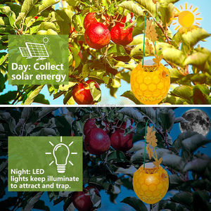 Chingyoo ong bắp cày Bẫy Treo ngoài trời, ong bắt bẫy, dính ruồi bọ côn trùng răn đe kẻ giết người 2 gói - Product Image 4