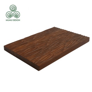 MUMU Eco-listón de madera decorativo para interiores, Panel de madera, materiales de madera, revestimiento de pared - Product Image 2