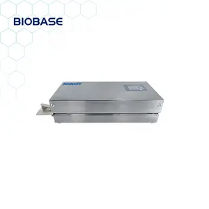 BIOBASE Lab penyegel otomatis MS100-L 12mm, mesin segel semprotan sistem baja karbon layar LED untuk Bank darah