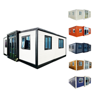 Maison conteneur de 20 pieds 40 pieds Tiny Home 3 chambres Maison pliante Maison conteneur pour hôtel Maison conteneur extensible 40m2