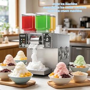 Máquina de Hielo de Alta Capacidad, Máquina de Hielo en Escamas para Restaurantes, Cafeterías y Bares de Postres - Product Image 1
