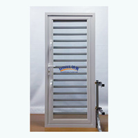 Fenêtre Aluminium Obturateur Extérieur Tempête Protection Aluminium Obturateur Pour Fenêtre Obturateur Porte Verre Aluminium Louvre