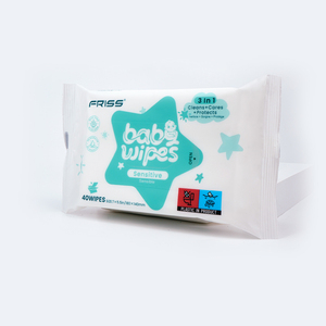 Peau sensible sans parfum Tissu humide pour nouveau-né 99% + Lingettes humides nettoyantes à l'eau pure Lingettes humides jetables pour bébé - Product Image 1