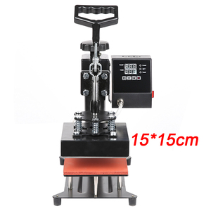 3 in 1 Combo doppio Display cappello pressa di calore macchina 15x15cm Logo etichetta cappello penna macchina da stampa sublimazione stampante per etichette - Product Image 6