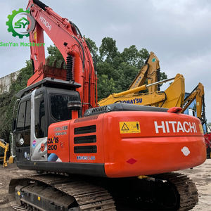 HITACHI เครื่องขุด Zx200มือสอง20-21ตันเครื่องจักรดั้งเดิมพร้อมส่วนประกอบหลักปั๊มกระปุกเกียร์ - Product Image 2