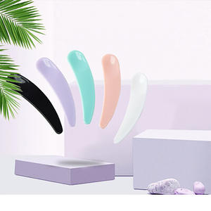Cucchiaio per maschera per crema per gli occhi in plastica a buon mercato Mini cucchiaio per spatola per <span class=keywords><strong>trucco</strong></span> per strumenti di bellezza - Product Image 2