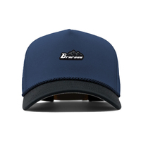Casquette de baseball tendance 5 panneaux imperméable flottante en coton personnalisable avec bandeau absorbant et étiquette adhésive en PVC du fabricant M