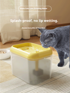 Fontanella per animali domestici con acqua corrente, ciotola silenziosa per bere con circolazione automatica, per gatti, cani, piccoli animali e uso domestico - Product Image 6