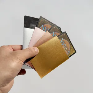 Smooth Matte Glossy Matte TCG Card Sleeves Dragon Shield Textured Backing Card Holder Sleeves