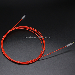 Гибкая одноразовая щетка для очистки эндоскопических каналов с ручкой из полипропилена и нейлоновой щетиной, экологически чистая, для обслуживания медицинского оборудования - Product Image 2