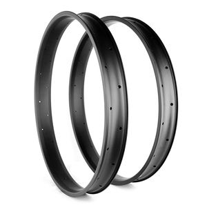 Llantas de Carbono para Bicicleta Fatbike de <span class=keywords><strong>26</strong></span> Pulgadas, Llantas de <span class=keywords><strong>Doble</strong></span> <span class=keywords><strong>Pared</strong></span> de 65 mm de Ancho para Bicicleta Fatbike/Bicicleta de Nieve/Bicicleta de Arena - Product Image 5