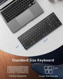 Clavier d'ordinateur portable pliable orange, clavier pliable sans fil, clavier portable de poche, clavier pliable pour téléphone - Product Image 6