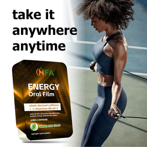 Suplemento Energético en Tiras Orales con L-Teanina, Sabor a Menta Intensa, Refuerza el Sistema Inmunitario - Product Image 3