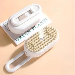Cepillo Profesional para Aseo de Mascotas con Vapor |   Peine Eléctrico con Rociador de Agua para Pelo Enredado y Piel Seca |   Diseño Autolimpiante - Product Image 4