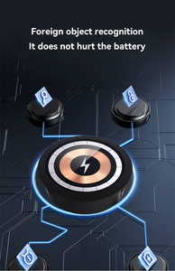 <span class=keywords><strong>Chargeur</strong></span> sans fil magnétique intégré 15W, charge rapide, compatible avec iPhone, <span class=keywords><strong>chargeur</strong></span> sans fil encastré pour bureau - Product Image 5