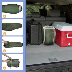 Fabbrica OEM mummia <span class=keywords><strong>sacco</strong></span> <span class=keywords><strong>a</strong></span> <span class=keywords><strong>pelo</strong></span> invernale <span class=keywords><strong>a</strong></span> <span class=keywords><strong>0</strong></span> gradi in morbido cotone imbottito per adulti - Product Image 5